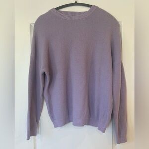 Lilac Molly Green Pullover Sweater (Flawed)
